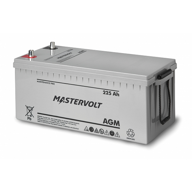 Mastervolt AGM Battery 12v 225Ah 62002250